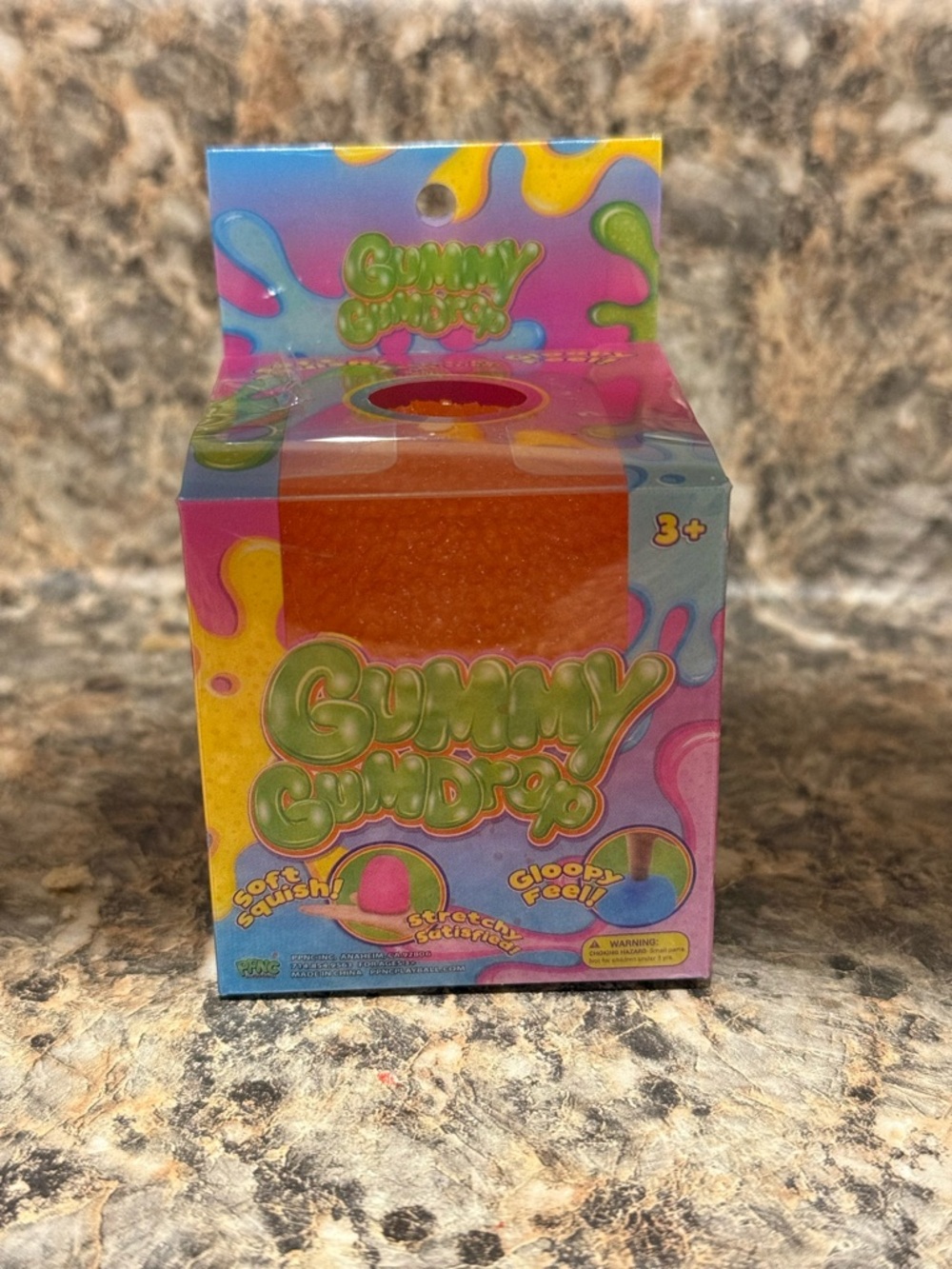 Orange Gumdrop Squishy